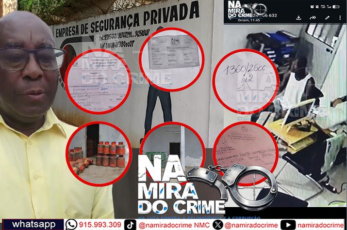Supervisor de empresa de segurança furta viatura e cerca de 50 botijas de gás butano avaliados em 14 milhões de kwanzas em Cacuaco - Era funcionário há mais de 10 anos