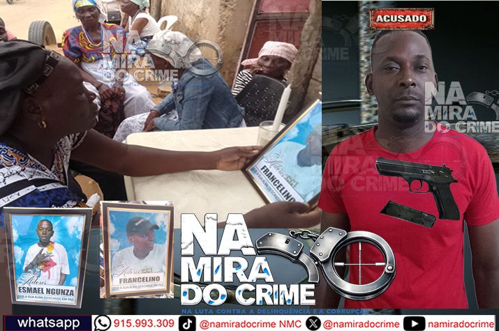 Efectivo da Polícia que matou dois jovens no Kilamba Kiaxi era "padrinho" de um deles - Testemunhas contam que o acusado tinha o hábito de ameaçar às pessoas com arma de fogo