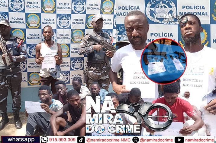 DIIP-Luanda e o SIC "varrem" município do Belas e recolhe mais de 30 elementos tidos como altamente perigosos
