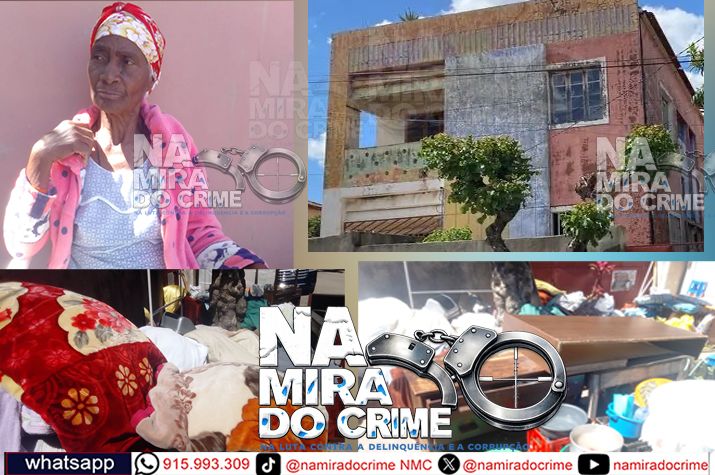Anciã de 85 anos despejada pelo Tribunal da Comarca do Lubango depois de viver numa residência há 50 anos