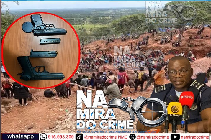 Polícia na Huíla confirma envolvimento de efectivos da corporação e das FAA no garimpo de ouro e no fornecimento de armas de fogo a marginais
