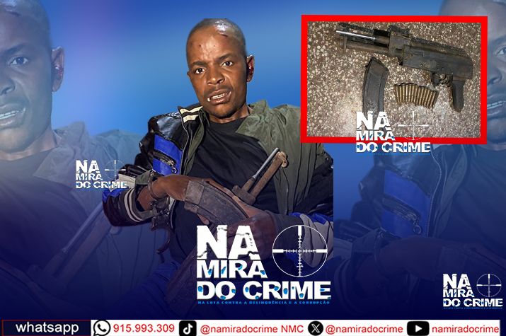 Na Matala: Polícia captura assaltante suspeito de roubos com AKM