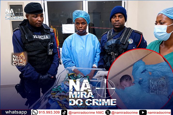 Recém-nascida abandona no interior de uma caixa no bairro Augusto Ngangula - Polícia "salvou" a vida da criança