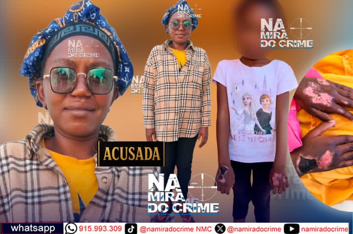 Mulher queima as mãos da própria filha com ferro de engomar por ter partido uma lapiseira