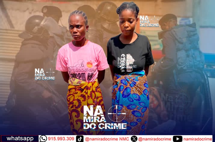 Duas jovens de 20 e 22 anos de idade mataram o primo à pancada por alegadamente ter furtado 20 mil kwanzas- Agora estão ' enjauladas' nas celas do SIC no Uíge