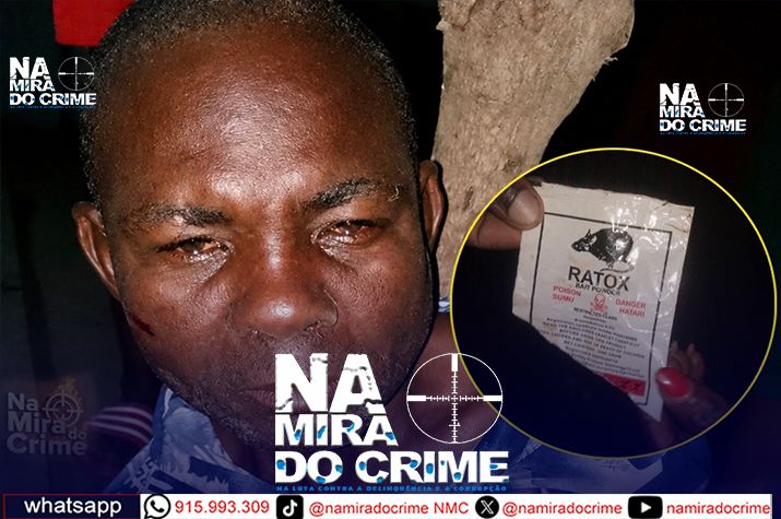 Por ciúmes: Cidadão de 52 anos tenta matar à família ao despejar veneno de rato na panela de massa
