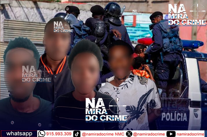 Três suspeitos detidos pela polícia por alegado envolvimento em assaltos à mão armada nos Ramiros