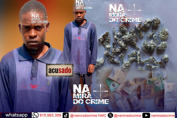 É de Luanda: Traficante de droga detido no Uíge com 240 gramas de crack