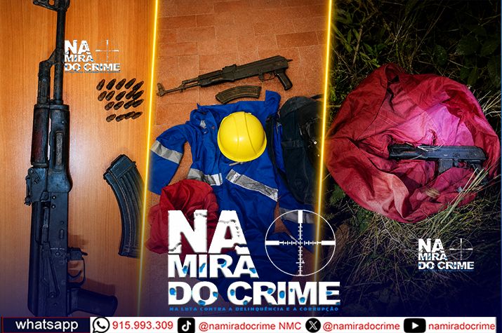 Polícia no Cuanza-Sul remove AKM com 18 munições encontrada numa obra inacabada