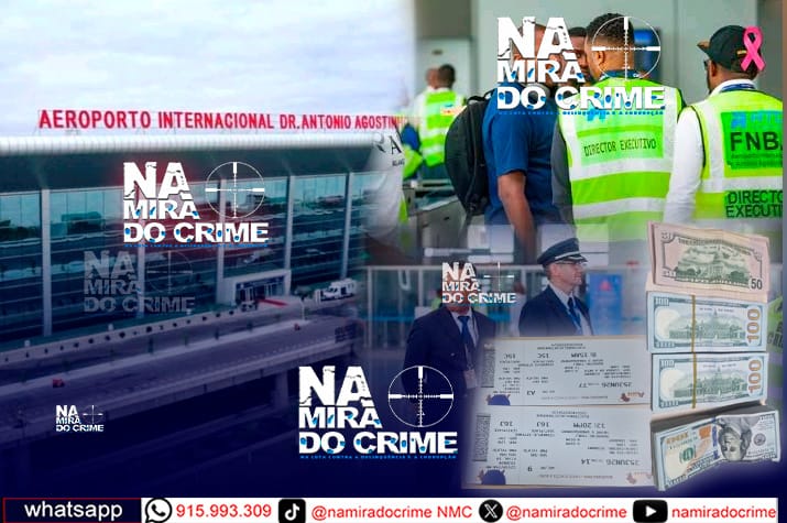 Polícia Fiscal trava saída irregular de 30 mil dólares no Aeroporto Internacional  Dr. António Agostinho Neto