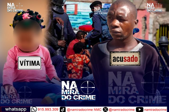 Cidadão de 30 anos abusa sexualmente a própria sobrinha de apenas 5 anos de idade no Lubango