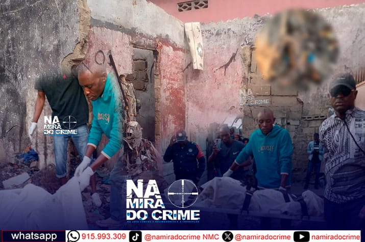 Cidadão com problemas psicológicos morre carbonizado numa casa abandonada no Hoji-ya-Henda - Filho diz que os irmãos da vítima se apoderaram dos bens do malogrado antes da morte