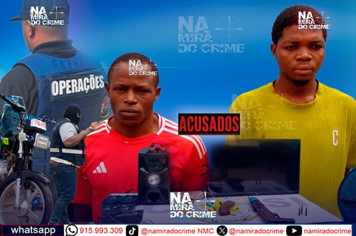 "Da Mãe Preta" e "Zezinho" - Líderes do grupo "Turquias" envolvidos em mais de 30 roubos e homicídio de efectivo da PNA capturados (com vida) pelo SIC