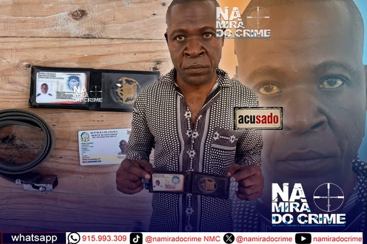 Falso Inspector-chefe e autodenominado chefe de operações da Polícia detido por falsas qualidades