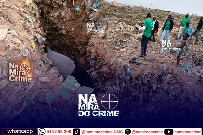 Vida em risco – Jovens procuram metais até 05 metros abaixo do solo na lixeira do Golfe-02