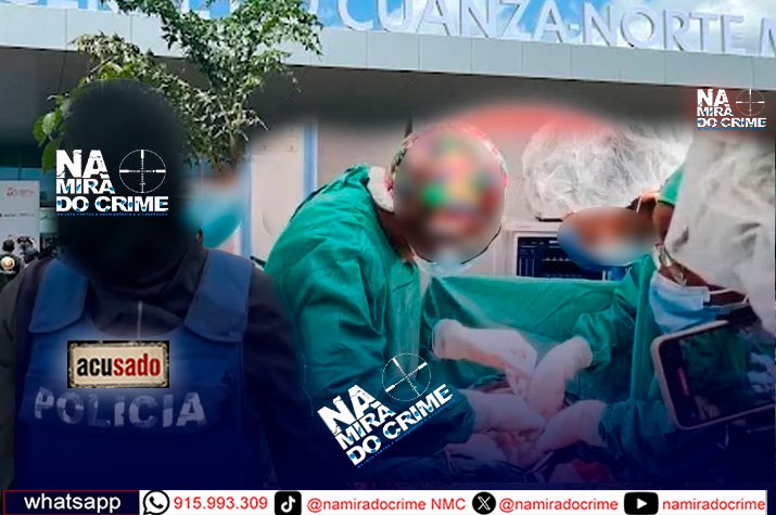 Agente do DIIP acusado de disparar contra a perna de uma menor de 10 anos no Cuanza Norte - Disse que já anda frustrado