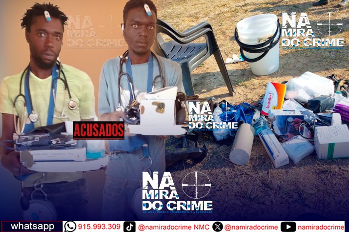 Em Caluquembe: Polícia detém dois agricultores suspeitos de furtarem medicamentos e outros materiais de um posto de saúde