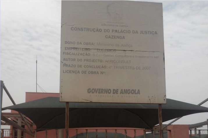 Palácio de Justiça do Cazenga "encalhado" há mais de 10 anos