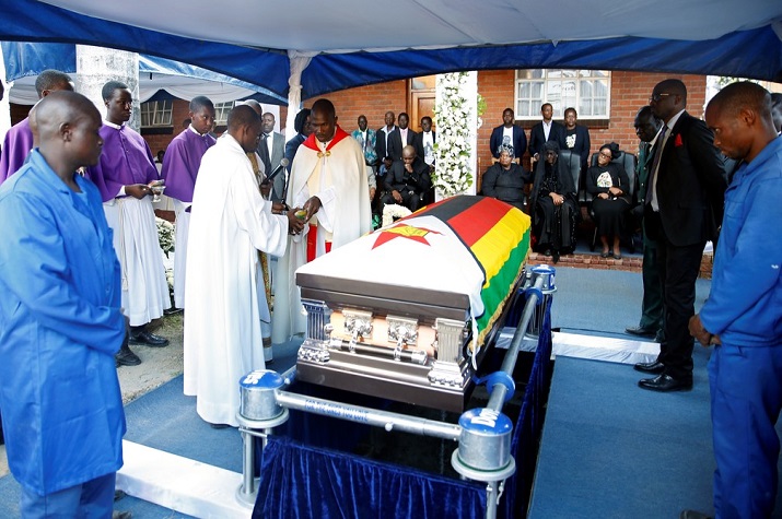 Robert Mugabe já foi sepultado