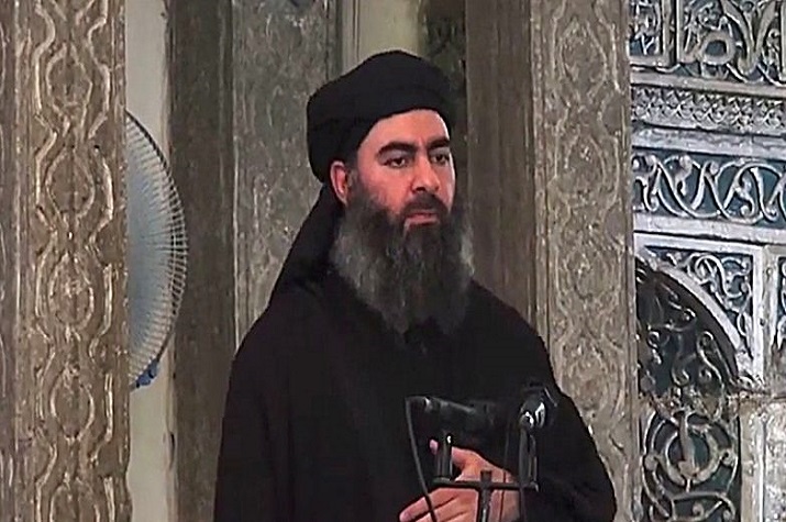 Corpo de Abu Bakr Al Baghdadi sepultado no mar