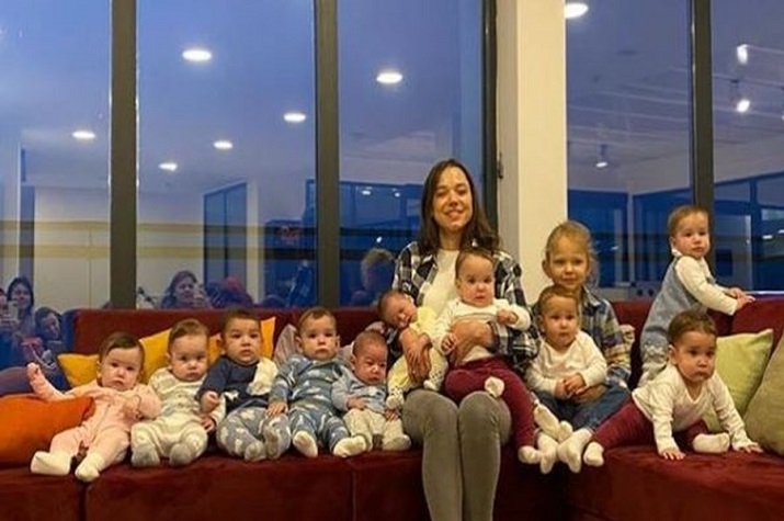 Jovem de 23 anos já é mãe de 11 crianças mas quer chegar aos 100 filhos