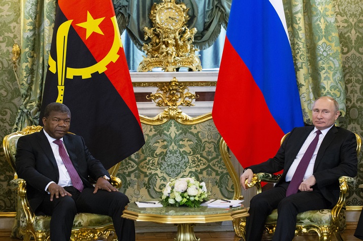 João Lourenço presente na Cimeira Rússia-África 