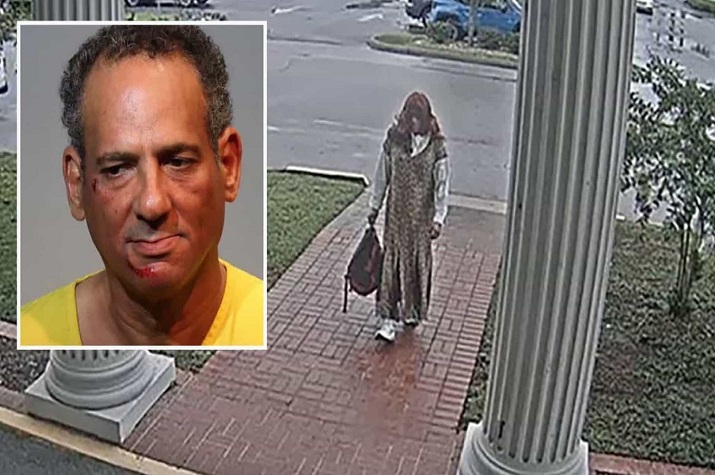EUA: Homem disfarçado de mulher assalta banco e rouba carro patrulha
